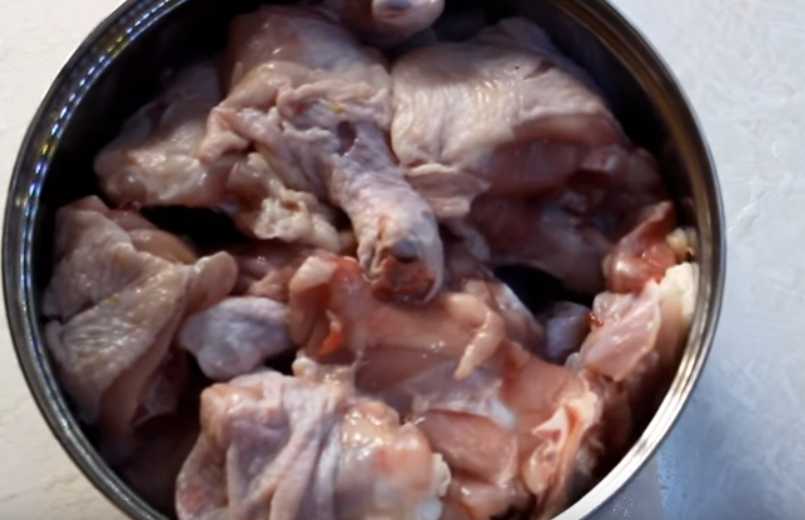 шашлык из куриного кефира