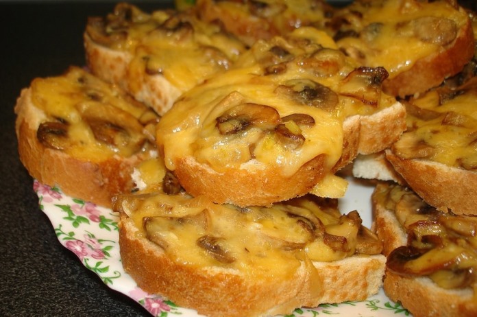 Рецепт с грибами
