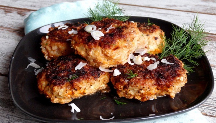 Ленивые голубцы с кускусом и грибами