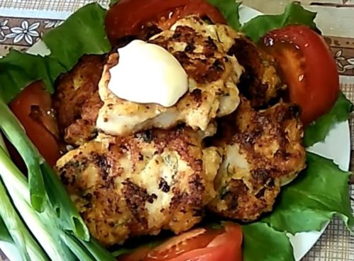 Куриные котлеты с сыром, горчицей и чесноком