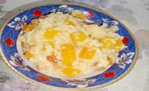 Кашу с тыквой и пшеном можно быстро приготовить на воде.