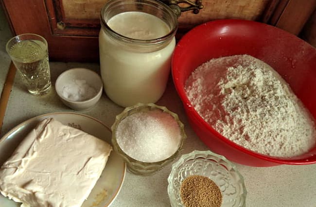продукты для замешивания