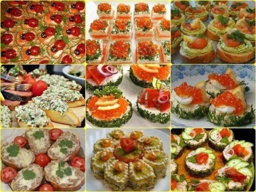 Бутерброды с печенью трески и яйцом