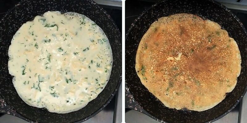 рецепт блинчиков на кефире с дырочками для булавок