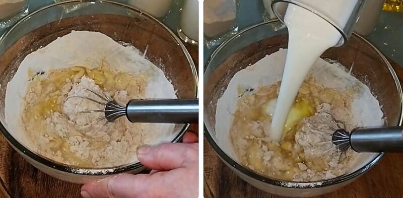 Блины на кефире Рецепт: тонкие блины с дырочками