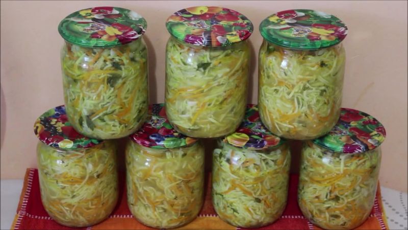 приправленные кабачки
