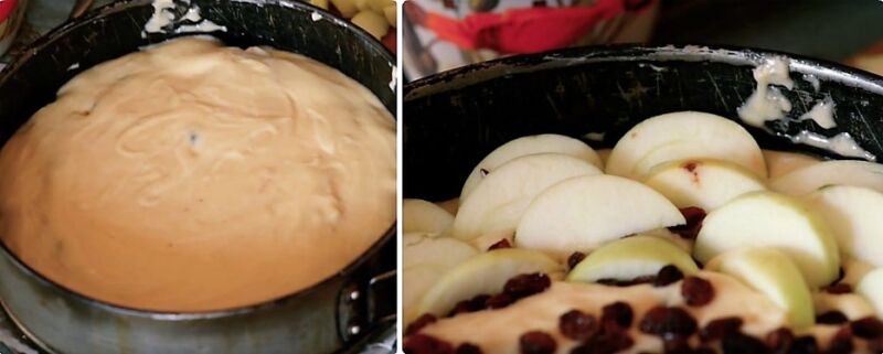 Яблочный киш в духовке