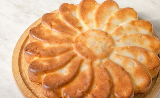 яблочный кекс как шарлотка