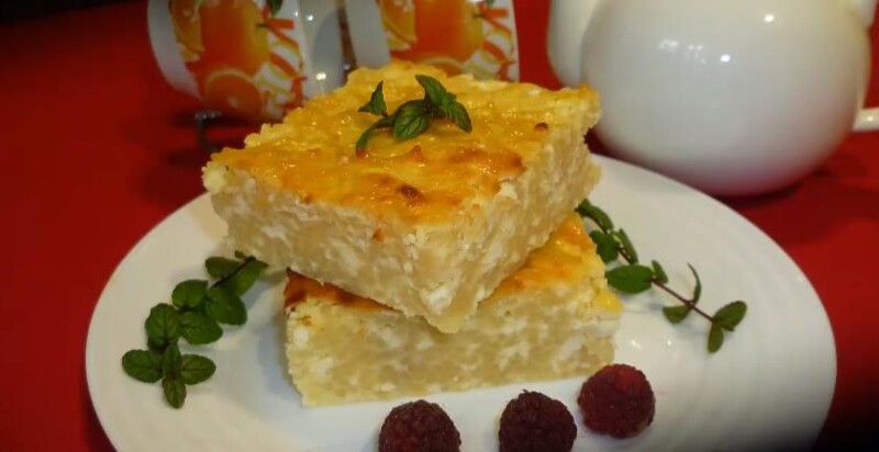 Сладкая творожная запеканка с макаронами в духовке - вкуснятина!