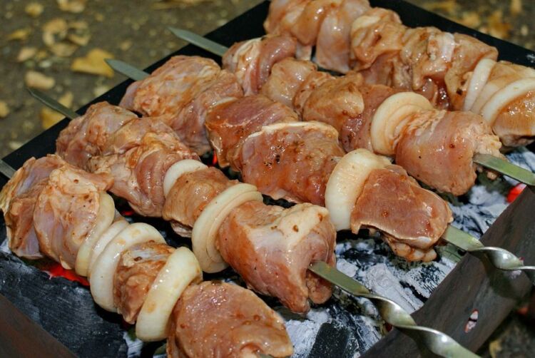 шашлык из свинины в пиве
