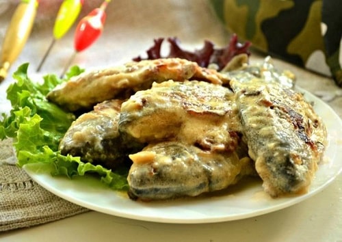 По куявски карп в сметане рецепт