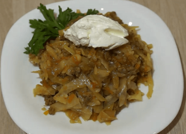 Ленивые вареники с капустой, рисом и мясным фаршем - 7 рецептов