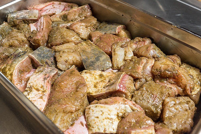Маринад для рыбных шашлыков