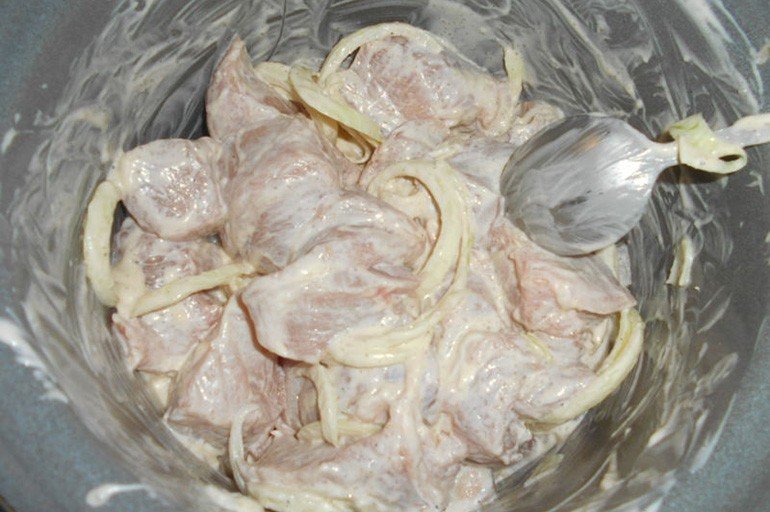 Рецепт маринада с майонезом и лимоном