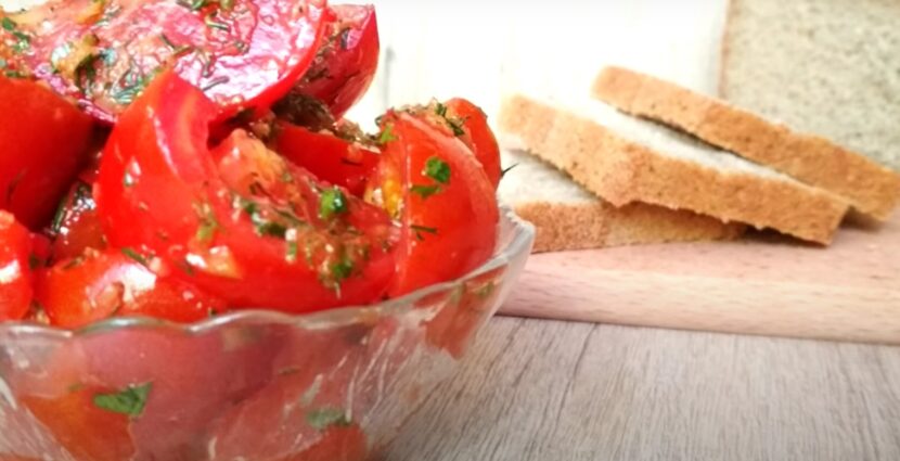 Самый вкусный рецепт корейских помидоров с имбирем
