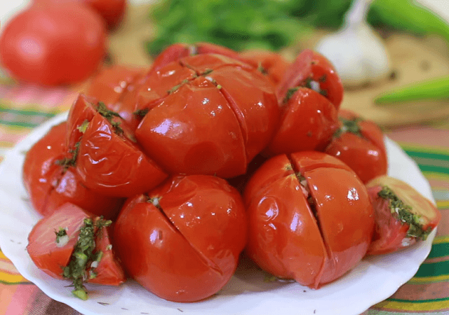 Быстрые помидоры - самые вкусные рецепты