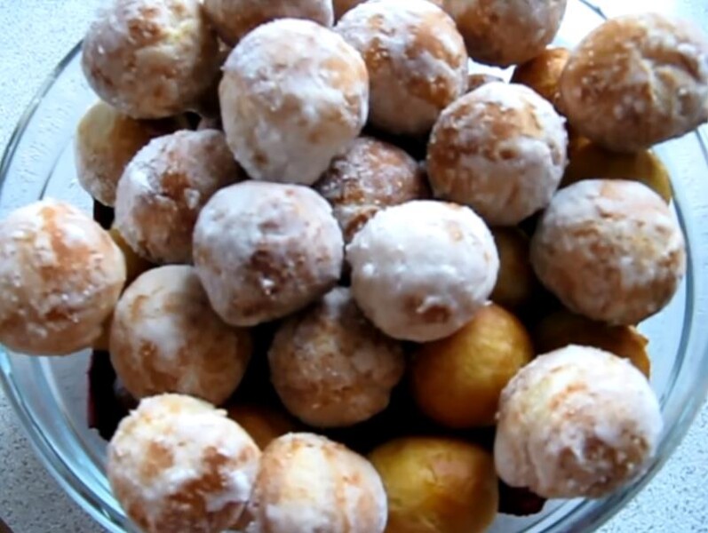 Пончики в сгущенном молоке - быстро и вкусно