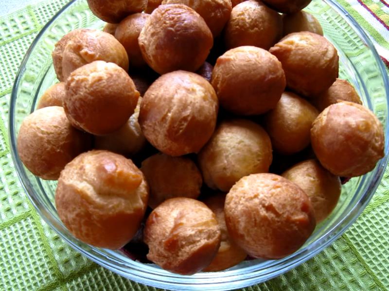 готовые пончики