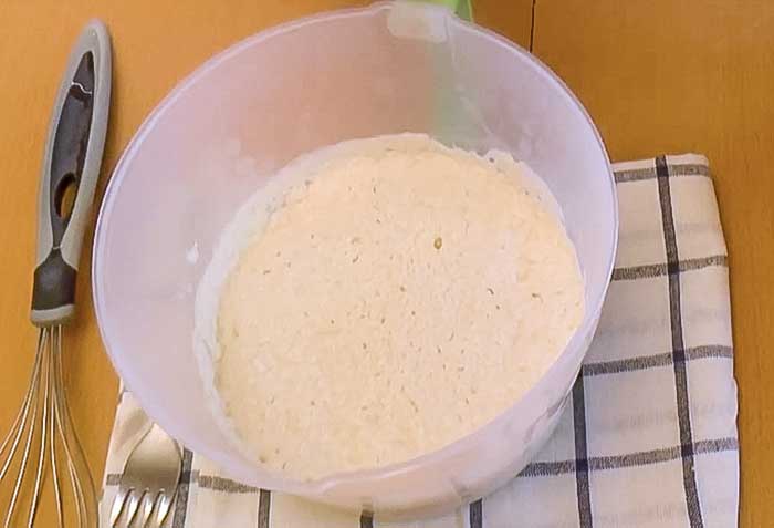 Тесто для дрожжевых блинов