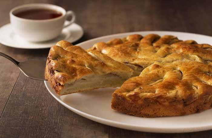 7 вкусных и простых рецептов яблочного творожного пирога