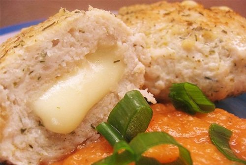 Куриные котлеты с сыром